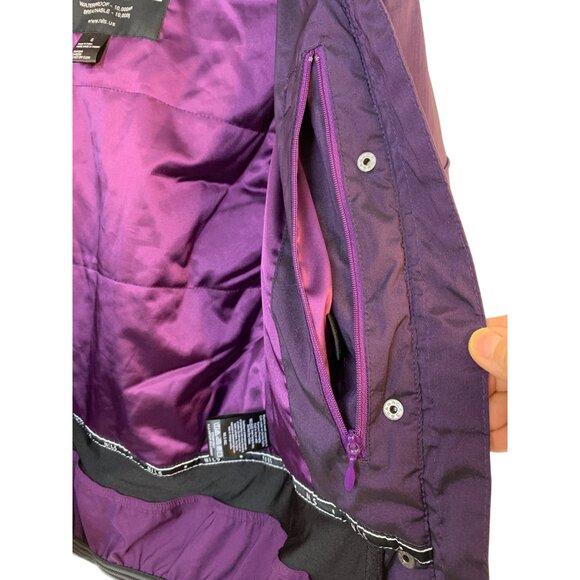Luxury Nils Waterproof Breathable Ski Jacket Size 6 RR10726 Peplum Purple EUC - Picture 12 of 13